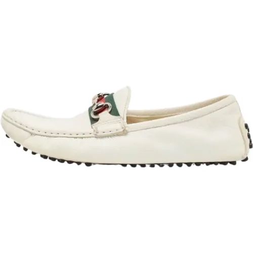 Pre-owned Leather flats , female, Sizes: 5 UK - Gucci Vintage - Modalova