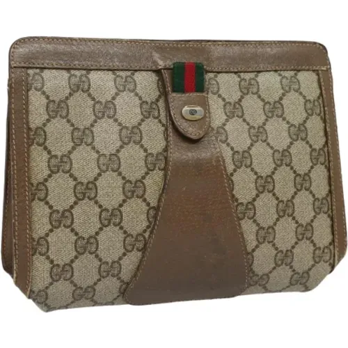 Pre-owned Leder clutches - Gucci Vintage - Modalova