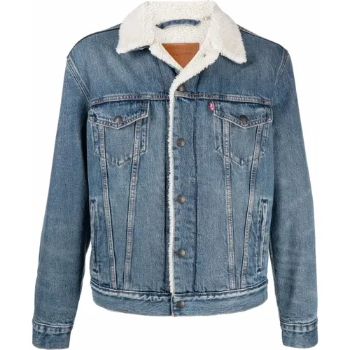 Levi's , Denim Jackets , male, Sizes: L - Levis - Modalova