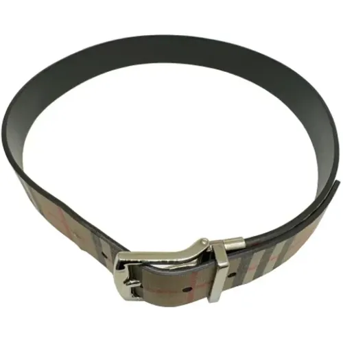 Pre-owned Canvas belts , female, Sizes: ONE SIZE - Burberry Vintage - Modalova