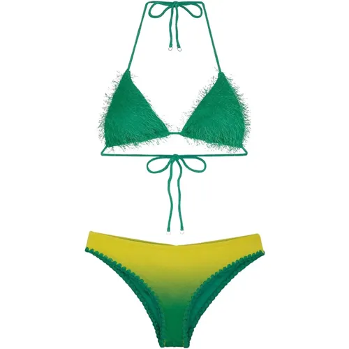 Bikini Triangolo E Slip Coulotte Visionary Dose , Damen, Größe: S - F**k - Modalova