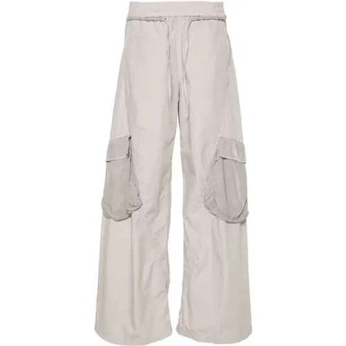 Cargo Wide Leg Hose Weiß Iceberg - Iceberg - Modalova