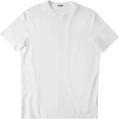 Weiße T-Shirts und Polos , Herren, Größe: 2XL - Zanone - Modalova