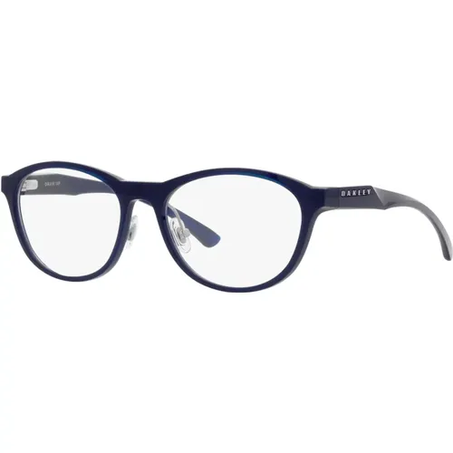 Matte Blue Eyewear Frames , unisex, Sizes: 54 MM - Oakley - Modalova