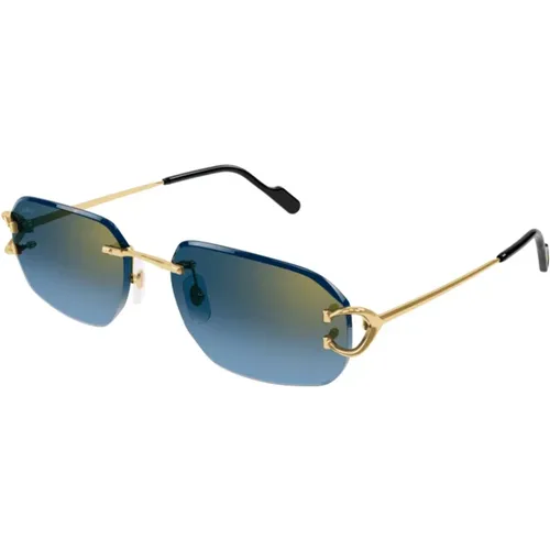 Stylische Sonnenbrille Cartier - Cartier - Modalova