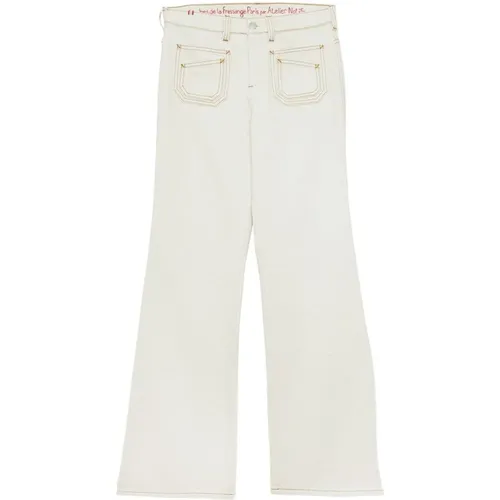 Rica ecru jeans x Notify - Rica ecru jeans x Notify , Damen, Größe: W26 - Ines De La Fressange Paris - Modalova