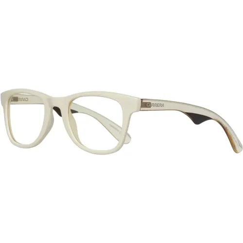 Weiße Kunststoff Unisex Sonnenbrille , unisex, Größe: 50 MM - Carrera - Modalova