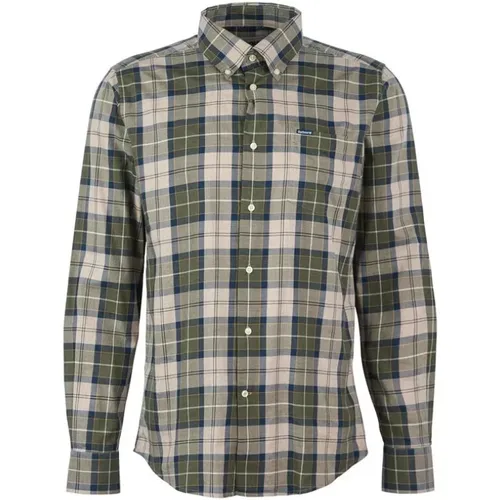 Button Down Hemd Wetheram , Herren, Größe: M - Barbour - Modalova