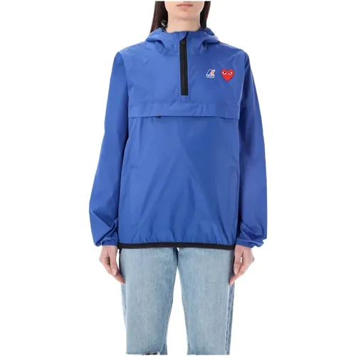 Waterproof Hooded Jacket Ss24 , female, Sizes: XL - Comme des Garçons - Modalova