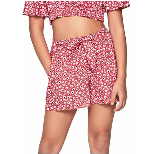 Blumendruck Retro Stil Shorts - Pepe Jeans - Modalova