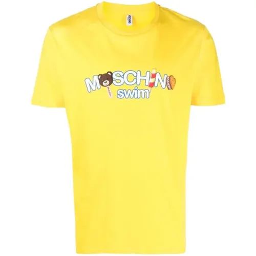 Herren Underbear Toy T-Shirt , Herren, Größe: M - Moschino - Modalova