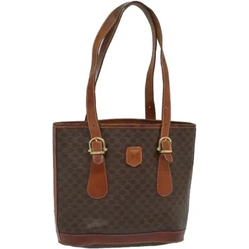 Pre-owned Leather totes , female, Sizes: ONE SIZE - Celine Vintage - Modalova