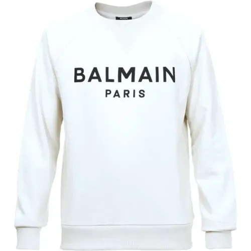 Weiße Pullover für Frauen Balmain - Balmain - Modalova