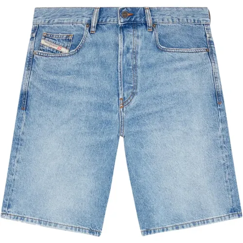 Denim shorts , male, Sizes: W29 - Diesel - Modalova