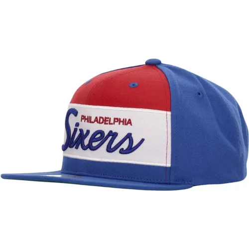 NBA Retro Sport Snapback Cap , male, Sizes: ONE SIZE - Mitchell & Ness - Modalova