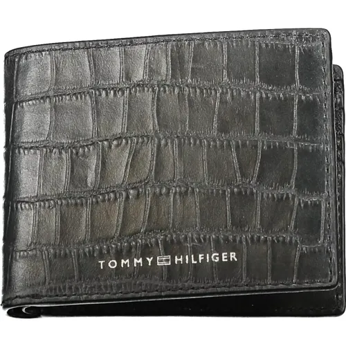 Men's Wallet Contrast Logo , male, Sizes: ONE SIZE - Tommy Hilfiger - Modalova