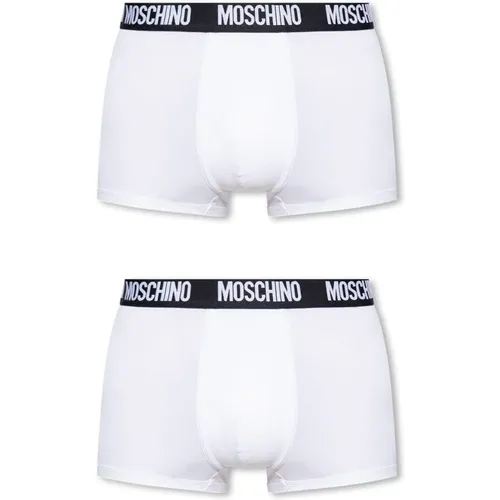 Er-Pack Supima® Baumwoll-Boxershorts , Herren, Größe: XL - Moschino - Modalova