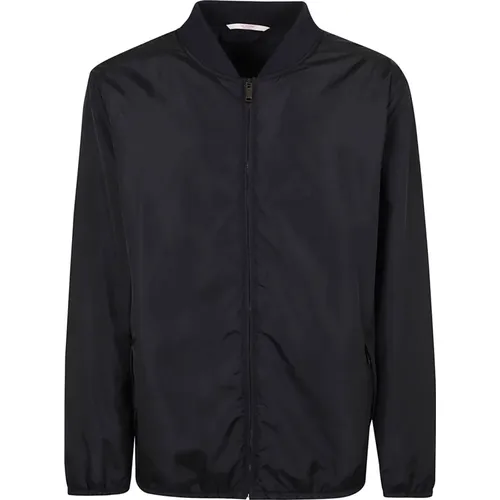 Laser Detail Nylon Jacket , male, Sizes: L, XL, 2XL - Valentino Garavani - Modalova