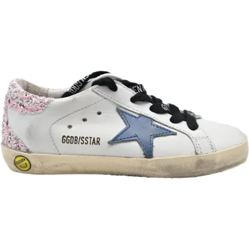 Super Star Cobalt Pink Sneakers - Golden Goose - Modalova