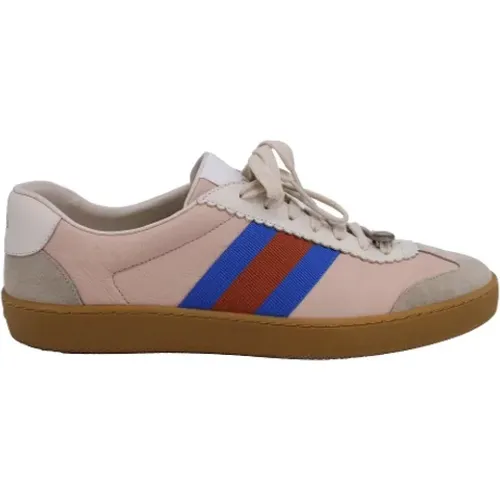 Pre-owned Leder sneakers - Gucci Vintage - Modalova