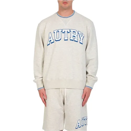 Casual College Sweatshirt für Männer , Herren, Größe: S - Autry - Modalova