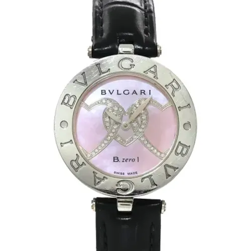 Pre-owned Stainless Steel watches , female, Sizes: ONE SIZE - Bvlgari Vintage - Modalova