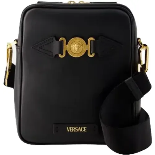 Pre-owned Leather crossbody-bags , male, Sizes: ONE SIZE - Versace Pre-owned - Modalova