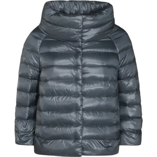 Hellblaue Daunenjacke Herno - Herno - Modalova