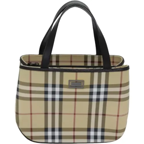 Pre-owned Canvas totes , female, Sizes: ONE SIZE - Burberry Vintage - Modalova