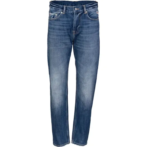 Timeless Dapper Jeans Carrot Fit , male, Sizes: W31, W35, W34, W30, W32, W29 - Roy Roger's - Modalova