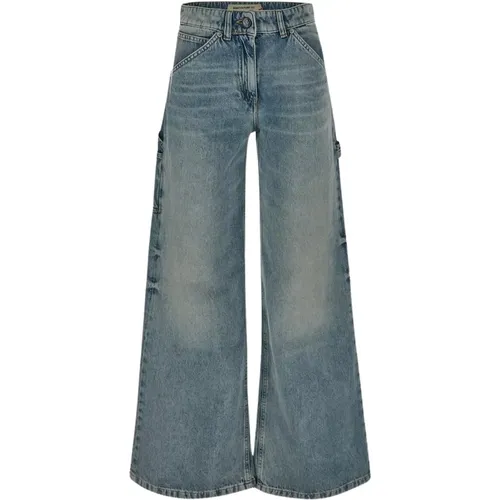Wide Jeans , Damen, Größe: W28 - Semicouture - Modalova