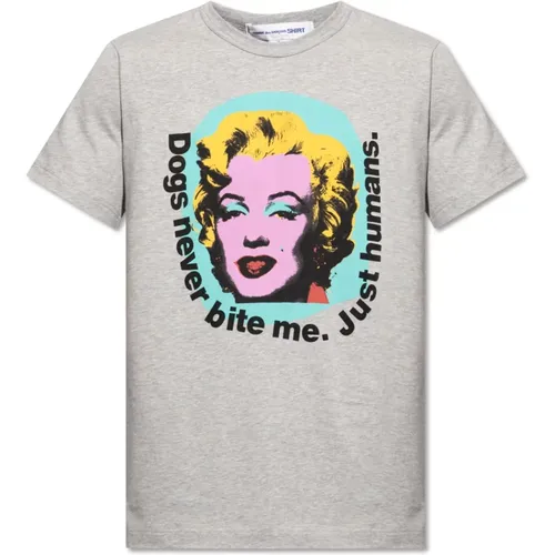 Shirt x Andy Warhol Foundation , male, Sizes: L - Comme des Garçons - Modalova