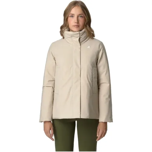 Nylon Elastane Jacket , female, Sizes: M, S, XS - K-way - Modalova