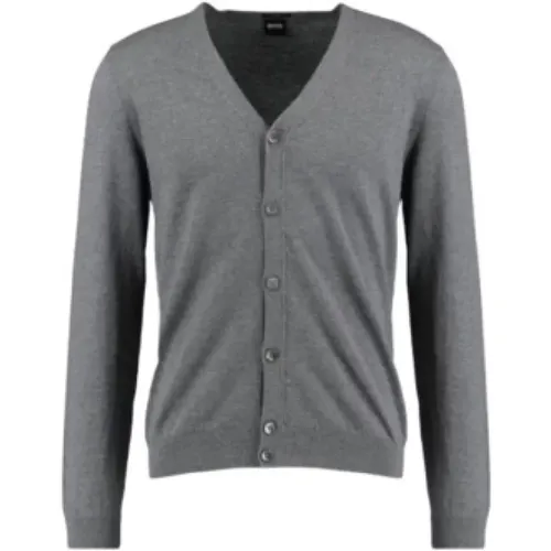 Cardigan , male, Sizes: M, S - Hugo Boss - Modalova