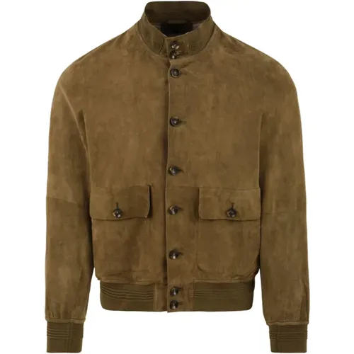 Riverside Seamless Leather Coat , male, Sizes: M, XL, 2XL, L - The Jack Leathers - Modalova
