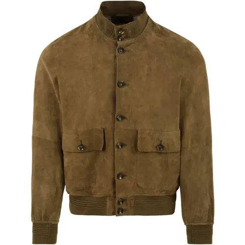 Riverside Seamless Leather Coat , male, Sizes: M, XL, L - The Jack Leathers - Modalova