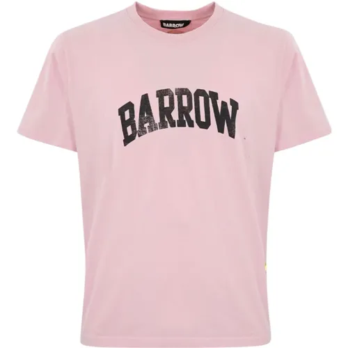 T-Shirts,Jersey T-Shirt in Turtle Dove,Schwarzes Jersey T-Shirt - Barrow - Modalova