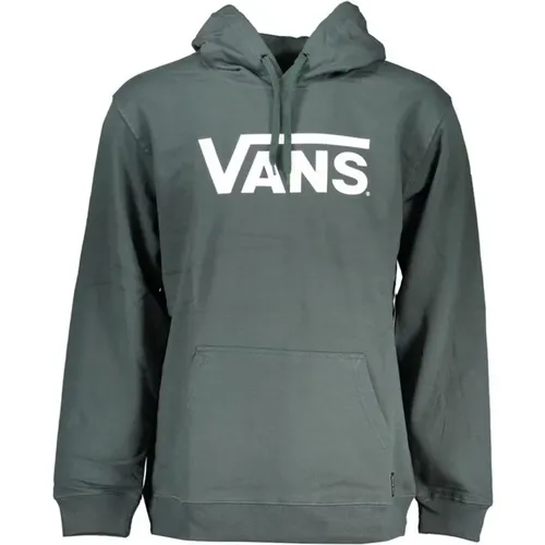 Hooded Cotton Sweatshirt with Logo Print , male, Sizes: M, S - Vans - Modalova