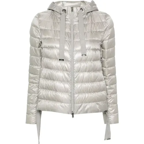 Grey Jacket , female, Sizes: 2XL, XL, L - Herno - Modalova