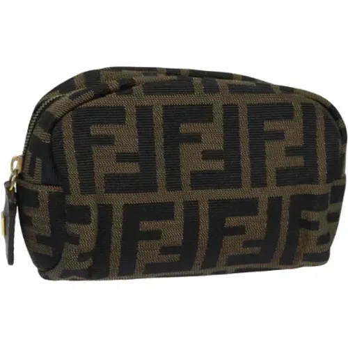 Pre-owned Canvas pouches , female, Sizes: ONE SIZE - Fendi Vintage - Modalova