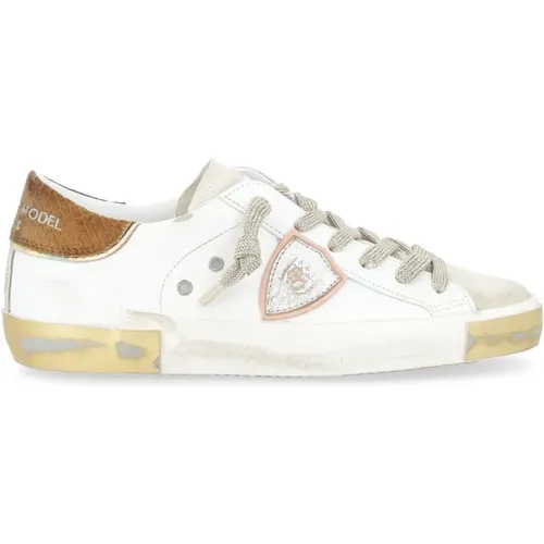 Low Woman Sneakers Prsx-Xe05 , female, Sizes: 5 UK, 6 UK, 3 UK, 2 UK, 7 UK, 4 UK - Philippe Model - Modalova