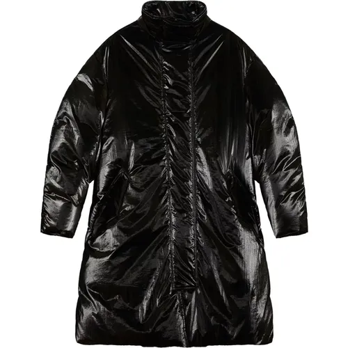 Debby Coat with Hidden Button Placket , female, Sizes: XS, 2XS, S - Isabel Marant Étoile - Modalova