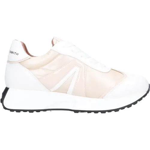 Sneakers Beige , Damen, Größe: 36 EU - Alexander Smith - Modalova