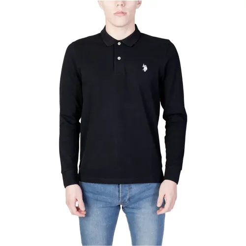 Long Sleeve Polo Shirt , male, Sizes: M - U.s. Polo Assn. - Modalova