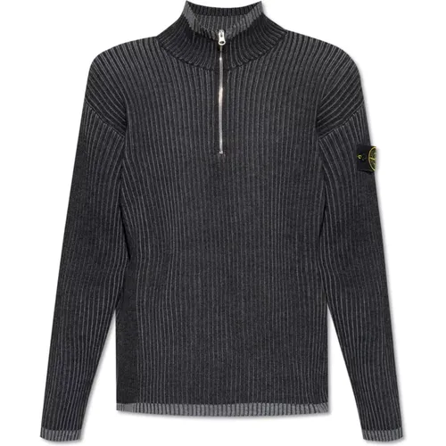 Ribbed Sweater , male, Sizes: 2XL, M, XL, L - Stone Island - Modalova