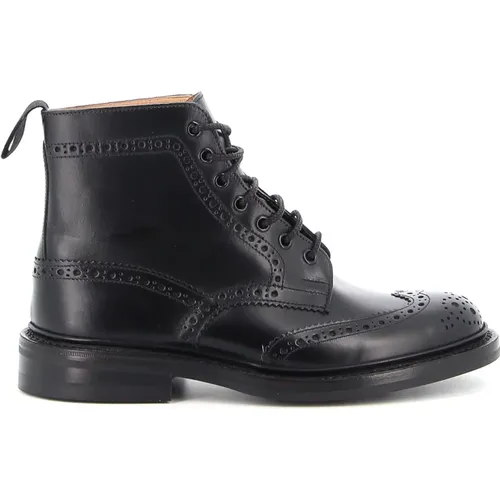 Calf Dainite Ankle Boot , male, Sizes: 11 1/2 UK, 11 UK, 10 UK, 5 1/2 UK, 8 1/2 UK, 6 UK, 10 1/2 UK, 9 UK, 8 UK - Tricker's - Modalova