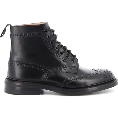 Calf Dainite Ankle Boot , male, Sizes: 5 UK - Tricker's - Modalova
