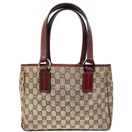 Pre-owned Canvas gucci-bags , female, Sizes: ONE SIZE - Gucci Vintage - Modalova