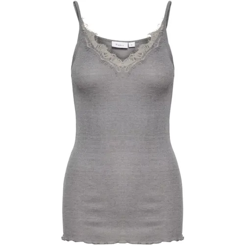 Mayasz Strap Top Grey Melange - Saint Tropez - Modalova