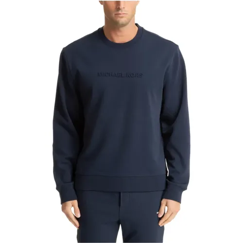 Plain Logo Sweatshirt , male, Sizes: L, 2XL, M, XL, S - Michael Kors - Modalova